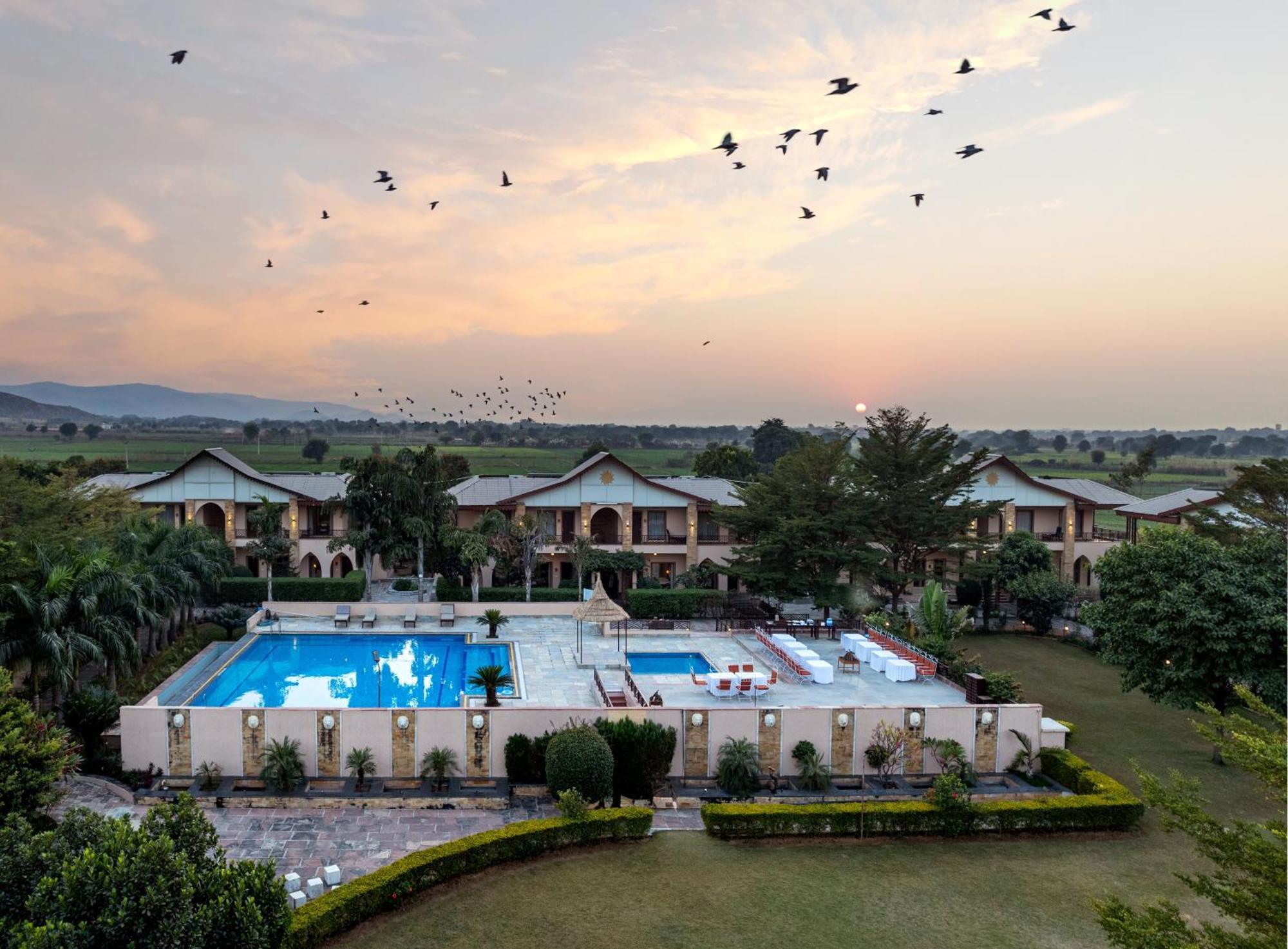 Abhyaran Resort & Spa Ranthambore サワイ・マドプール エクステリア 写真