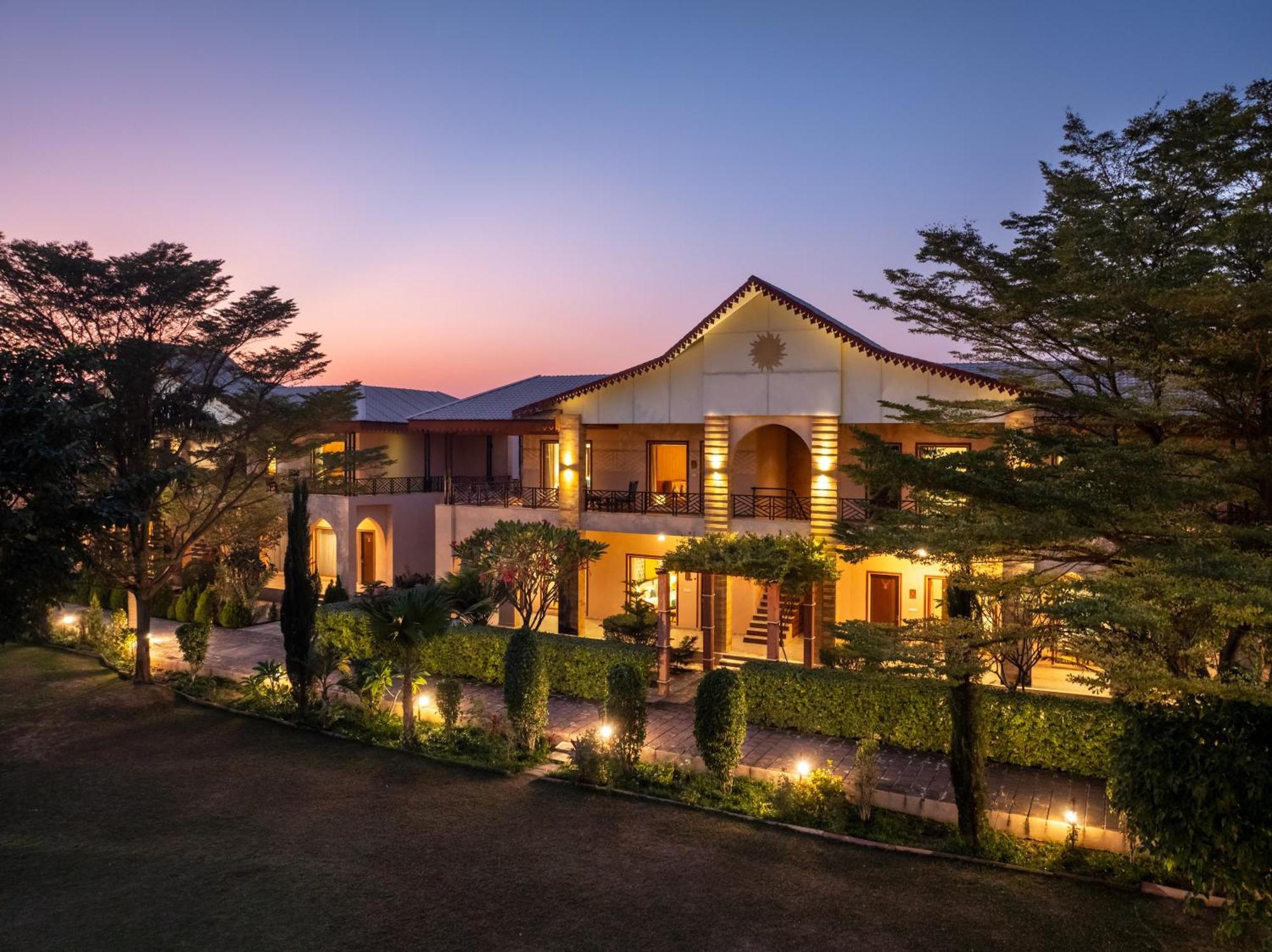 Abhyaran Resort & Spa Ranthambore サワイ・マドプール エクステリア 写真